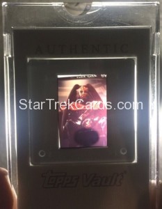 Star Trek The Motion Picture Topps Trading Card Slide Negative Back 1