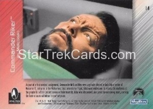 30 Years of Star Trek Phase Two Trading Card L4 Back