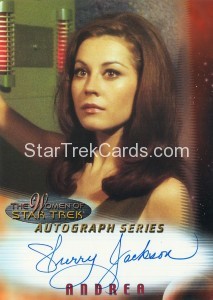 The Women of Star Trek in Motion Trading Card A2