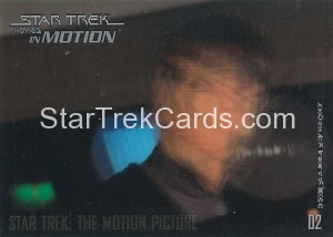 Star Trek Movies in Motion Trading Card 02