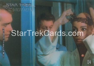 Star Trek Movies in Motion Trading Card 04