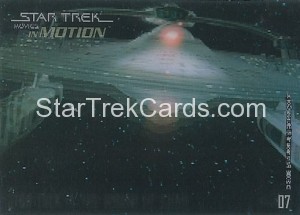 Star Trek Movies in Motion Trading Card 07