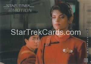 Star Trek Movies in Motion Trading Card 08