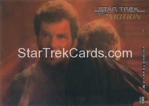 Star Trek Movies in Motion Trading Card 18