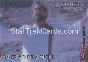 Star Trek Movies in Motion Trading Card 26