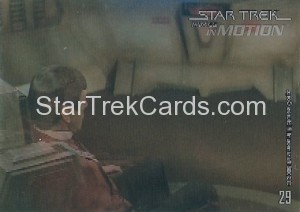 Star Trek Movies in Motion Trading Card 29