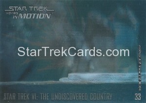 Star Trek Movies in Motion Trading Card 33