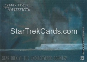 Star Trek Movies in Motion Trading Card 33