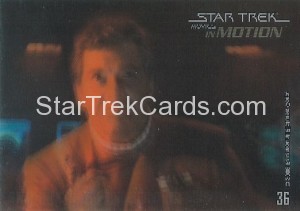 Star Trek Movies in Motion Trading Card 36