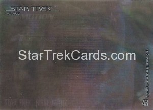 Star Trek Movies in Motion Trading Card 43