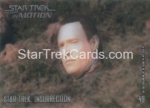 Star Trek Movies in Motion Trading Card 49