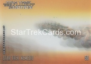 Star Trek Movies in Motion Trading Card 56