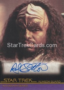 Star Trek Movies in Motion Trading Card A75