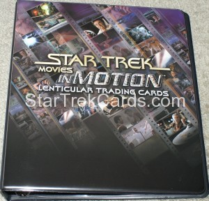 Star Trek Movies in Motion Trading Card Binder
