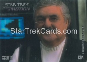 Star Trek Movies in Motion Trading Card C04