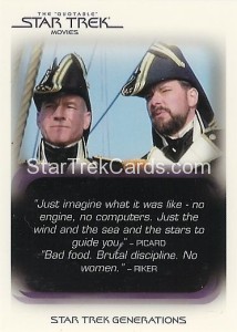 Star Trek Movies in Motion Trading Card Q7