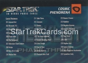 30 Years of Star Trek Phase Three Trading Card 298