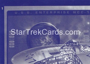 30 Years of Star Trek Phase Three Trading Card Bluprint 1
