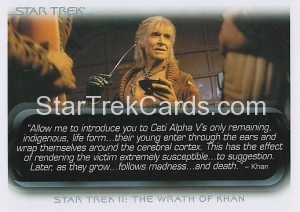 The Quotable Star Trek Movies Trading Card 13
