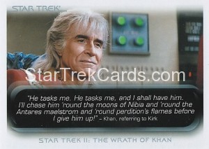 The Quotable Star Trek Movies Trading Card 15