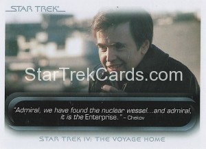 The Quotable Star Trek Movies Trading Card 34