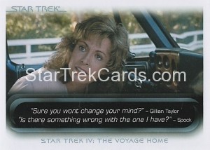 The Quotable Star Trek Movies Trading Card 36