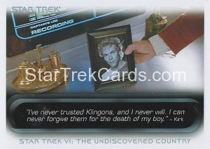 The Quotable Star Trek Movies Trading Card 46