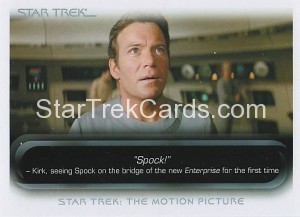 The Quotable Star Trek Movies Trading Card 5