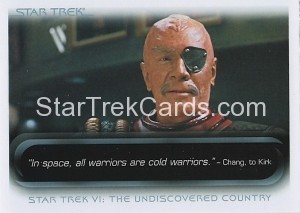 The Quotable Star Trek Movies Trading Card 50
