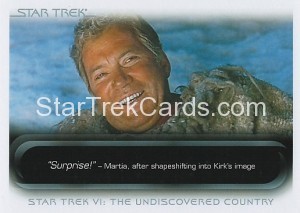 The Quotable Star Trek Movies Trading Card 53