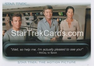 The Quotable Star Trek Movies Trading Card 6