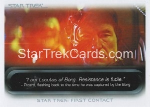 The Quotable Star Trek Movies Trading Card 64
