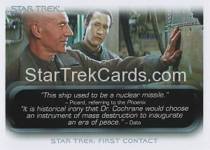The Quotable Star Trek Movies Trading Card 67