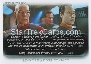 The Quotable Star Trek Movies Trading Card 69