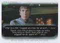 The Quotable Star Trek Movies Trading Card 7