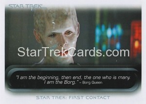 The Quotable Star Trek Movies Trading Card 71