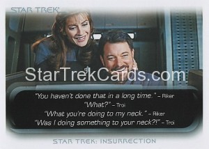 The Quotable Star Trek Movies Trading Card 74