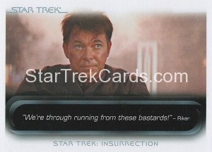 The Quotable Star Trek Movies Trading Card 80