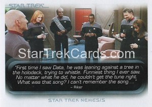 The Quotable Star Trek Movies Trading Card 90