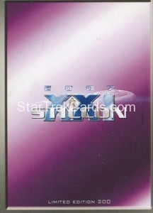 Star Trek Italian Convention STICCON Trading Card ENT 02 Back