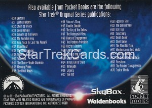 Star Trek The Next Generation Waldenbooks Trading Card Romulan Back