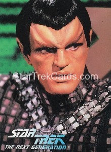 Star Trek The Next Generation Waldenbooks Trading Card Romulan Front