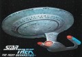 Star Trek The Next Generation Waldenbooks Trading Card U.S.S. Enterprise 1701 D Front