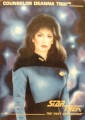 Star Trek The Next Generation Card Collection Hamilton Counselor Deanna Troi Front