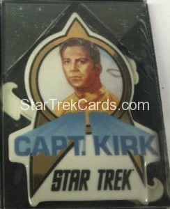 Star Trek Porcelain Cards Capt Kirk