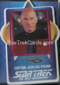 Star Trek Porcelain Cards Captain Jean Luc Picard Front