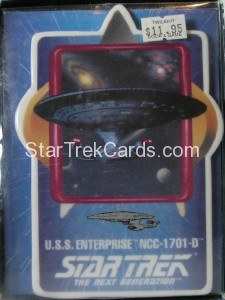 Star Trek Porcelain Cards USS Enterprise NCC 1701 D