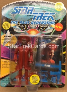 Star Trek The Next Generation Playmates Action Figure Card Guinan Alternate
