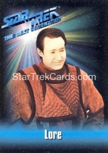 Star Trek The Next Generation Playmates Action Figure Card Lore