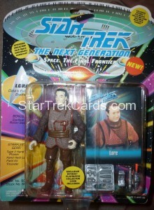 Star Trek The Next Generation Playmates Action Figure Card Lore Alternate